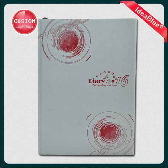 2016 new design calendar hardcover journal notebook